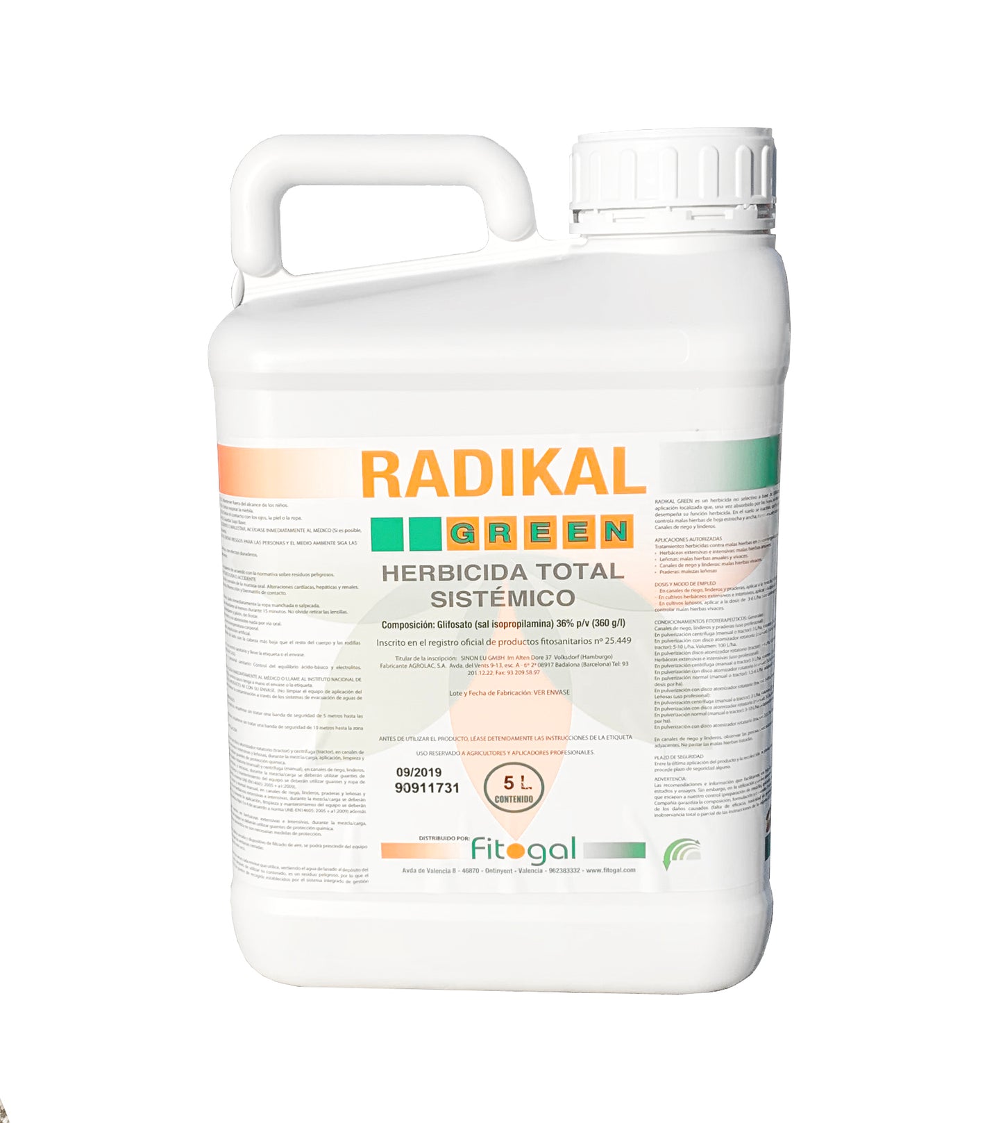 Free 24-48h France Désherbant Herbicide 5L all gardens concentrated eliminate weeds and foams