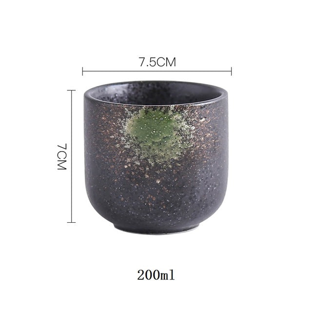 CHANSHOVA 200ml Traditional Chinese Style Handpainted Ceramic Teacup China Porcelain Small and Large Coffee cup H330